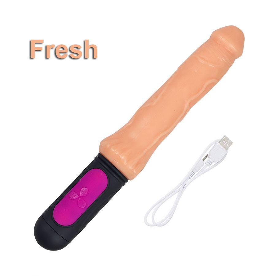 Realistic Dildo Vibrator 10 Modes Heating Soft Flexible Penis G Spot Vagina Massage Clitoris Stimulate Adult Sex Toys for Woman Masturbator 18+