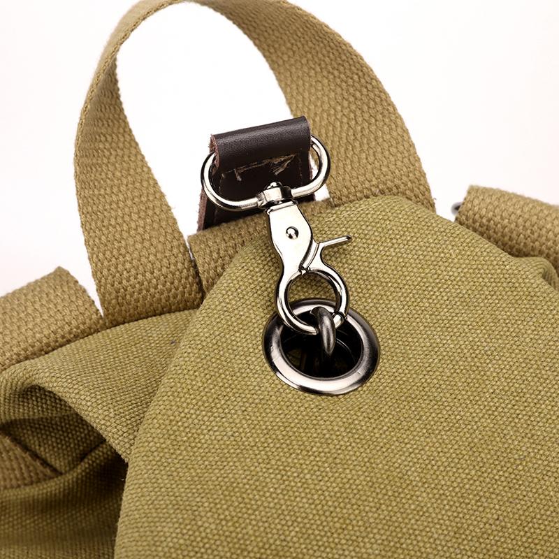 Backpack Men's Commuter Backpack Women's Large Capacity Retro Schoolbag