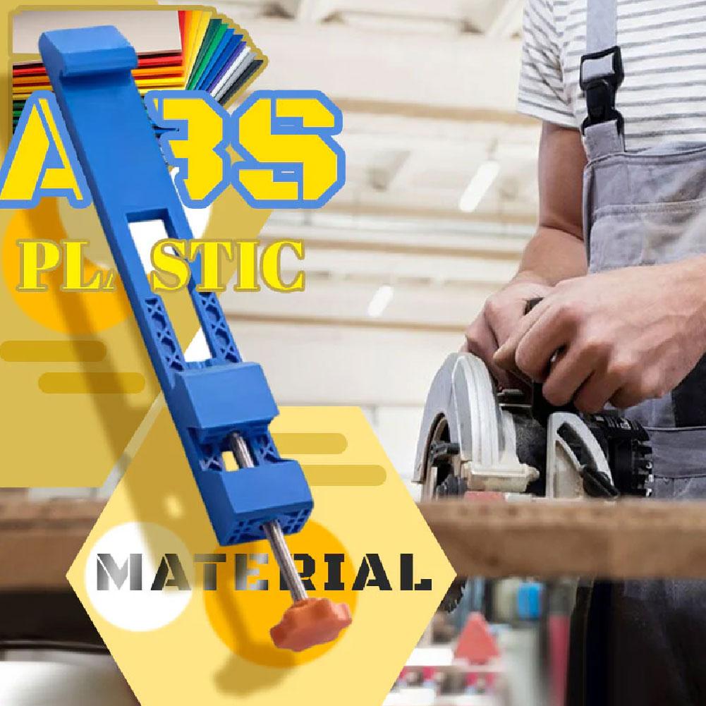 

Электрическая дисковая пила Фрезерный позиционный зажим ABS Jig Clip Быстрое позиционирование Fix Machine Cutt O1S3 Blue-1pcs