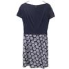 Tory Burch Silk Blend Short Sleeve One Piece 2 Navy System Women Used