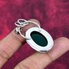 Green Onyx & Green Chalcedony Gemstone 925 Sterling Silver Boho Jewelry Handmade Designer Pendant For Women