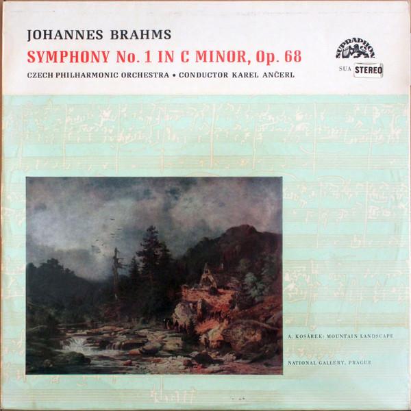 

LP Record JOHANNES BRAHMS THE CZECH PHILHAR Symphony No. 1 In C Minor Op. 68 SUAST50430 Supraphon Czechoslov Classical Used