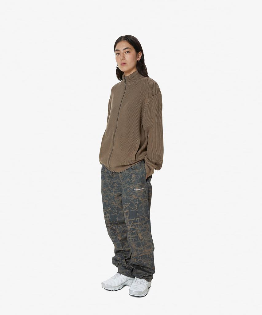 Thisisneverthat Washed Full Zip Cardigan Gray