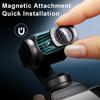 Haoge DJI Osmo Pocket 3 için Manyetik Filtre Seti, 1/4 Siyah Difüz, Işık Darbesi Azaltma Filtresi, Değişken ND 2-32, LCD Ekran Koruyucu ve içerir