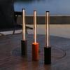 LED Night Lamp Soft Warm Glow Flicker Free Dimmable Rechargeable