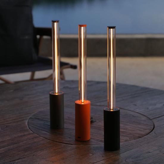 LED Night Lamp Soft Warm Glow Flicker Free Dimmable Rechargeable Cordless Battery Operated Light Bedside Lamp