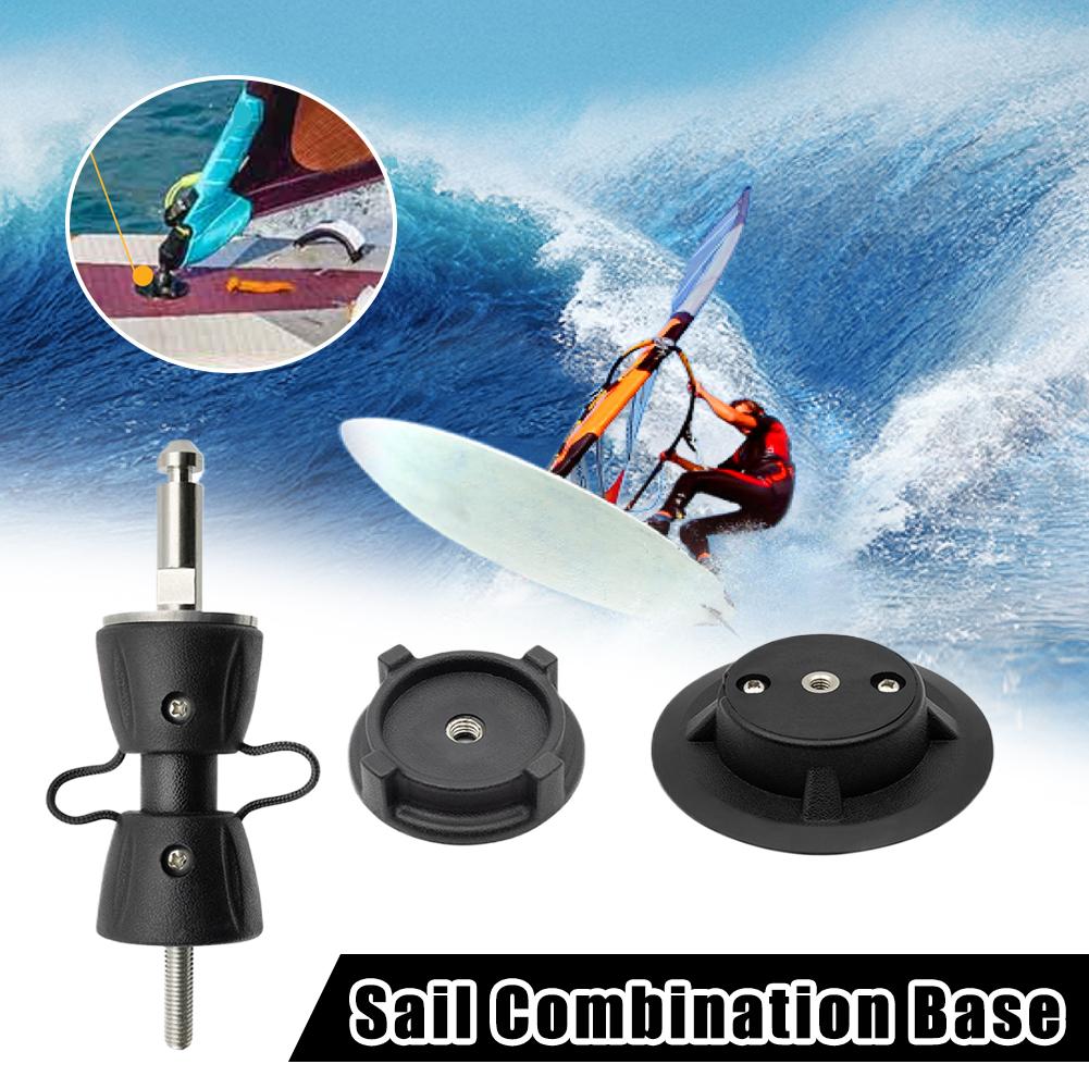 Sail Base Board 360° Adjustable Mast Flexible Fixing Surfboard Windsurfing Replacement Paddle Sailboard for Accessory