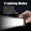 NOVÁ 2/1ks Mini LED svítilna Pracovní svítilna 4 režimy svícení 2000 lumenů přenosná kapesní svítilna Klíčenky USB dobíjecí venkovní kemping Malá svítilna