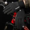 Durable And Safe Getinfit Cycling Gloves Autumn Winter Add Fleece Warmth Anti-Slip Touch Screen Run Mountain Climbing Skiing Waterproof Windproof