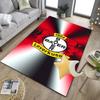 Fußballverein Wappen Löwe Büro Teppich Stuhlmatte, Spielteppich, Geeignet für Eingangsbereich, Schlafzimmer, Wohnzimmer, Schreibtisch, Weihnachtsgeschenk