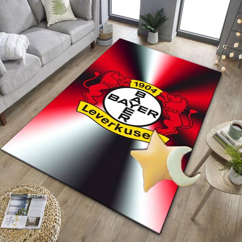 Fußballverein Wappen Löwe Büro Teppich Stuhlmatte, Spielteppich, Geeignet für Eingangsbereich, Schlafzimmer, Wohnzimmer, Schreibtisch, Weihnachtsgeschenk