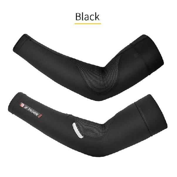 X-TIGER Breathable Arm Sleeve UV Protection Quick Dry Cycling Sport Ice Fabric Sunscreen Bands Elbow Pad Fitness Arm Sleeve