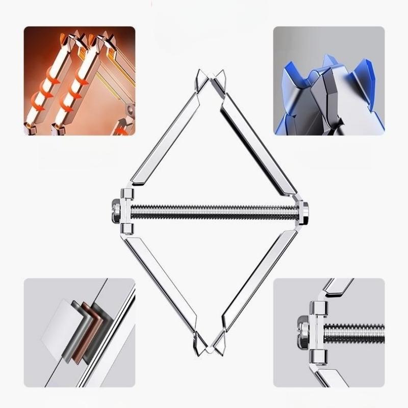 8pcs 86 Type Dark Box Repair Screw Switched Outlet Socket Old Fixed Cassette Wall Repair Replace Box Electrician Accessories