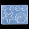 Earring Pendant Silicone Mold Shell Starfish Dolphin Epoxy Resin Mould For DIY Ornaments Necklace Charms Epoxy Resin Crafts