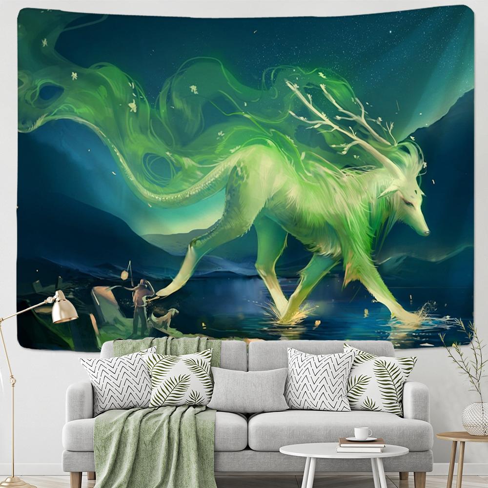 Гобелен с мультяшным анимационным принтом — фото 7