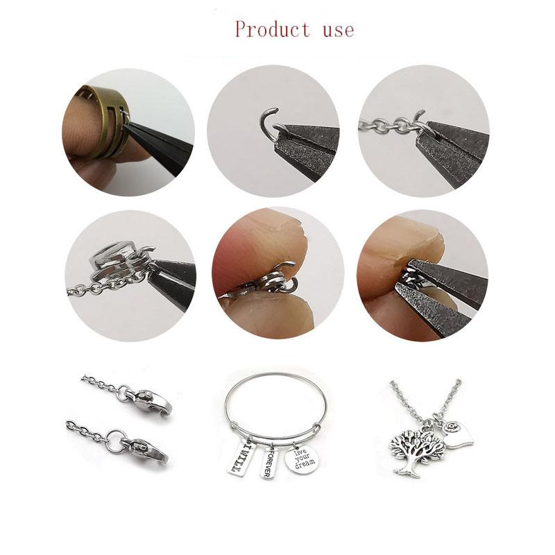 20-200Pcs Stainless Steel Open Jump Rings Single Loops Split Ring Connector For Bracelet Jewelry Making Findings DIY Accessories