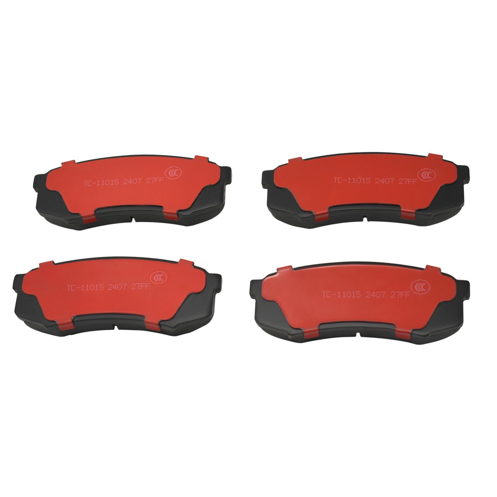 D606 Rear Ceramic Brake Pads Toyota 4Runner 2003-2024 FJ Cruiser 2007-2014 Lexus GX460 2010-2023 Sequoia Land Cruiser GX470 LX450