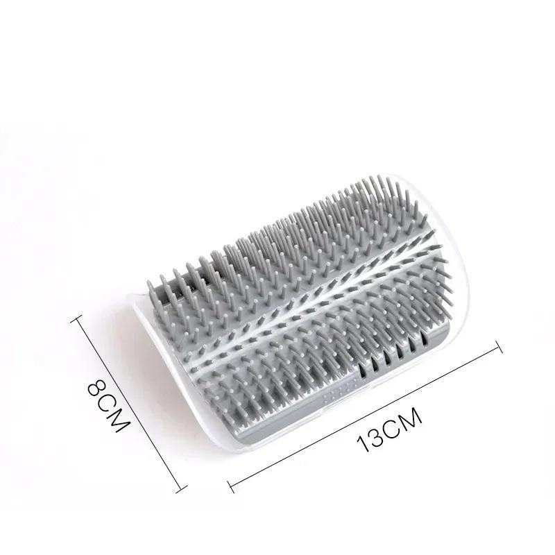 Pet Brush Comb For Cats Accessories Cats Toy Soft Grooming Self-Care Device Face Scratcher Scrapers Home Stuff Cats's Steam Pets