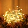 USB-betriebene Sternen-Lichterkette mit Fernbedienung, 8 Modi - Ideal für Sträuße und Dekorationen