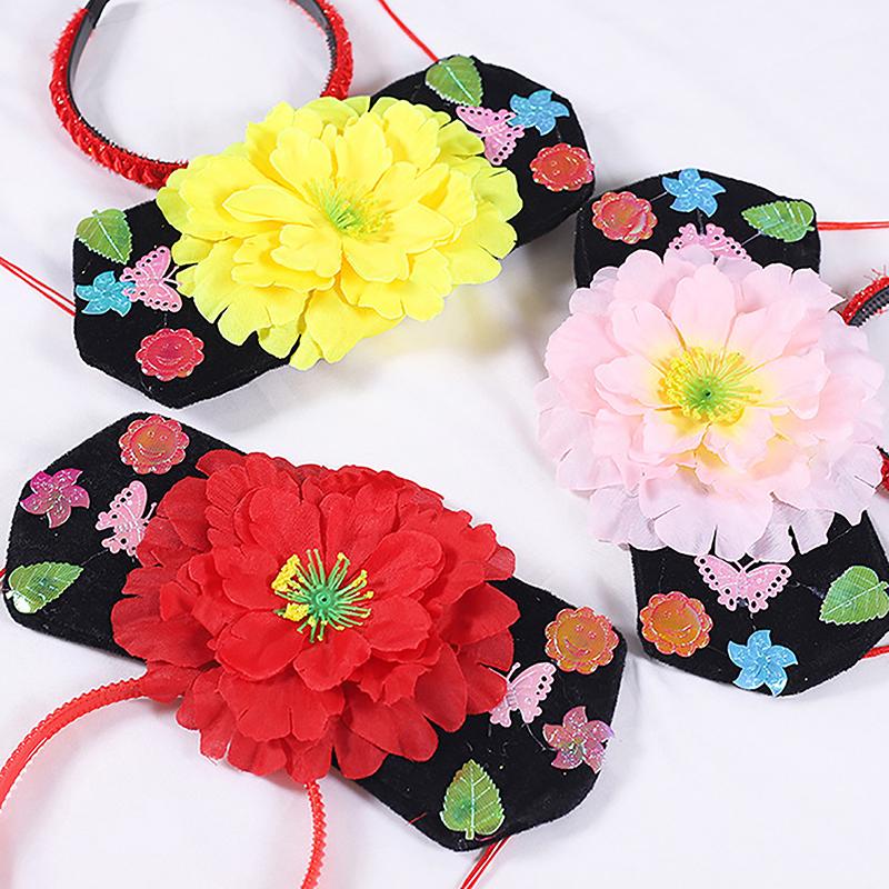 Cosplay Traditional Qing Dynasty Headdress Princess Hat Cap Royal Crown Performance Prop