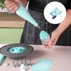 Foldable Pastry Cup Set with Multiple Nozzle Shape for Cake Decorating and Easy Storage Design