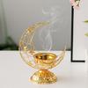 Chic Metal Craft for Home Delicate Censer Holder Metal Censer