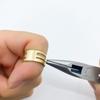 DIY Jewelry Tool Set: Needle-Nose & Round-Nose Pliers for Crafting and Silver Ornament Making.