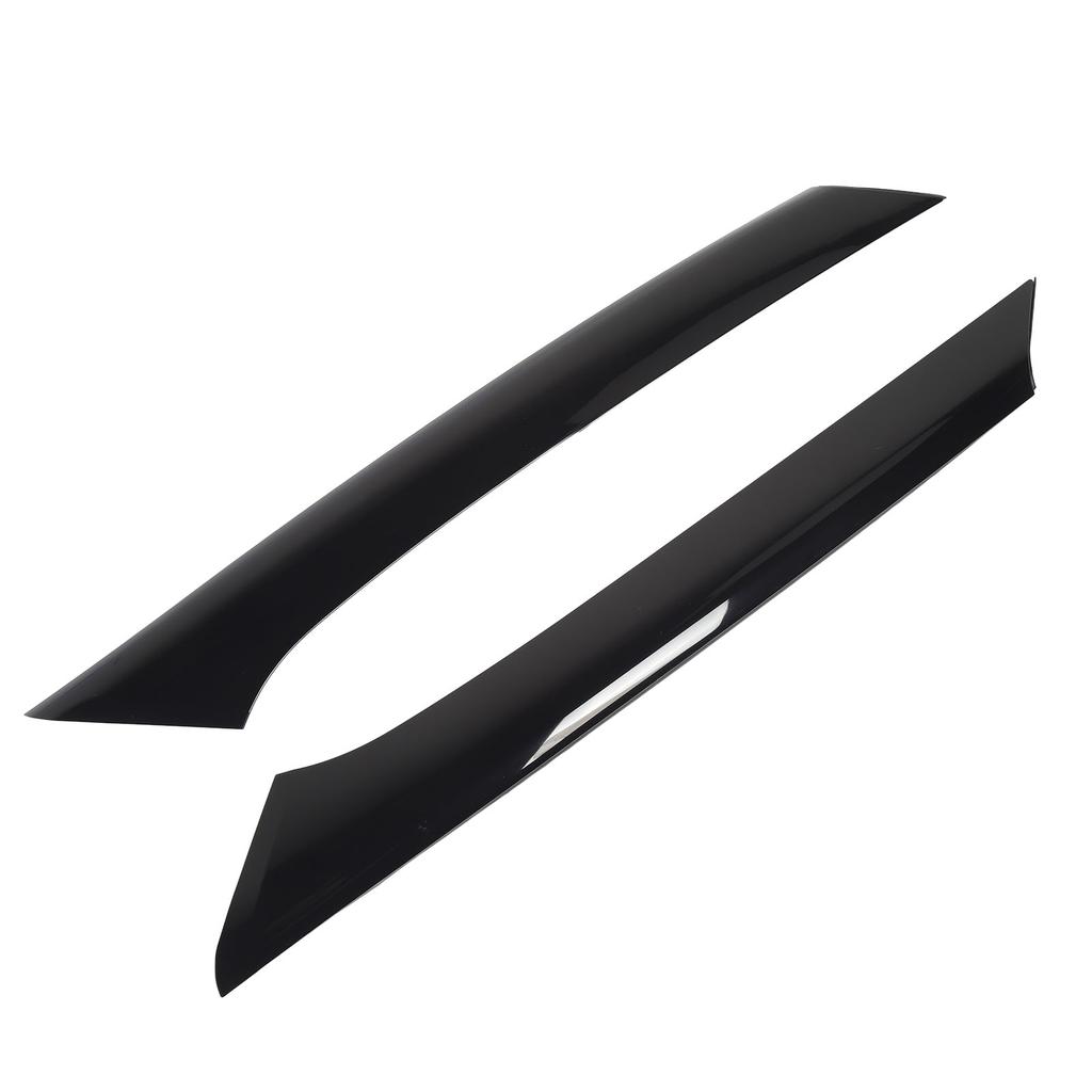 2 Stück Windschutzscheibe Außenseitenpfosten DW1725 Schwarz Äußere Säulenverkleidung Zierleiste Ersatz für Ford Flex