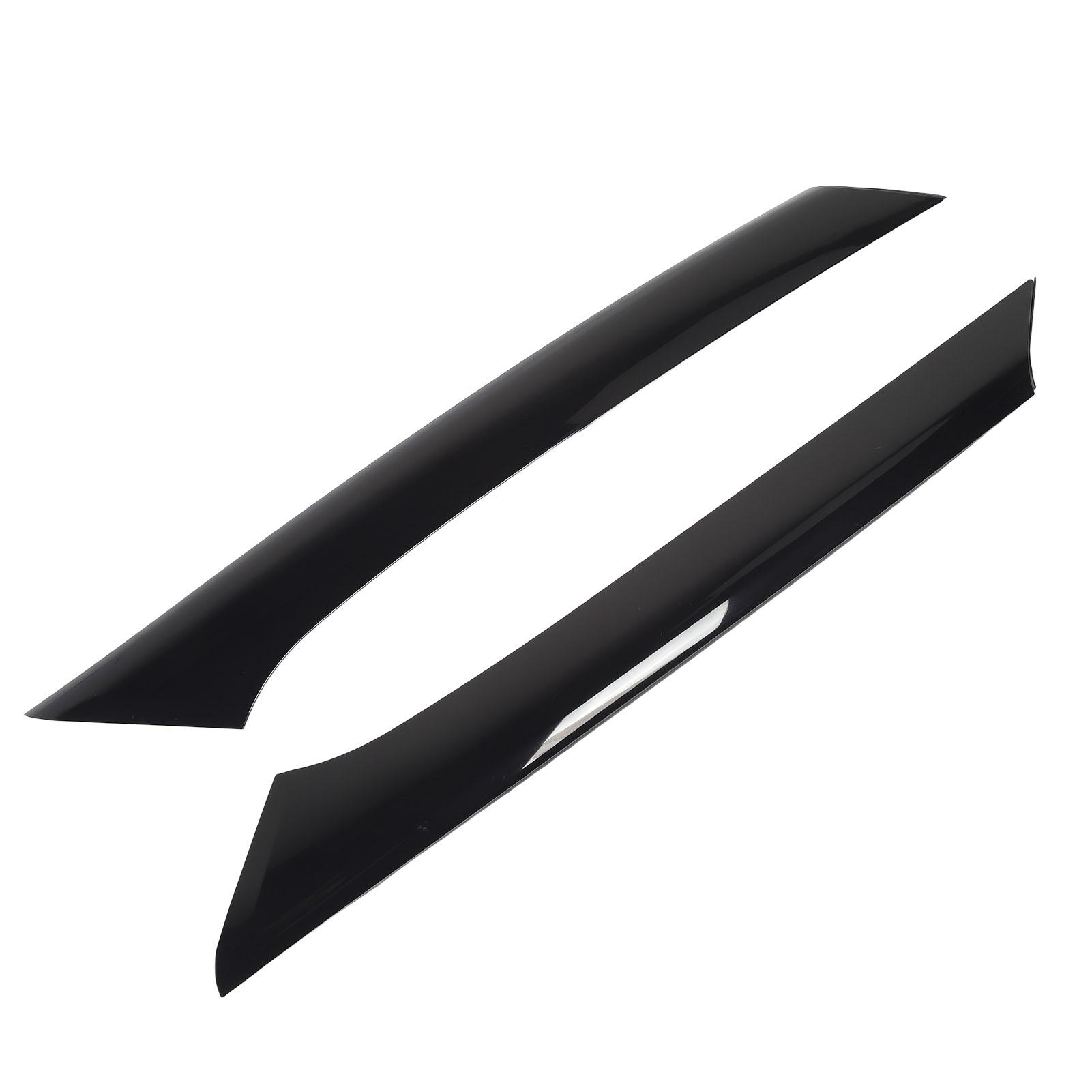 

2 шт. наружная боковая стойка лобового стекла DW1725 черная наружная молдинг-накладка стойки замена для Ford Flex