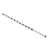 Short Metal Urethral Dilator with Eyelets & Beads, Self-Stimulation Insert Stick for Adults