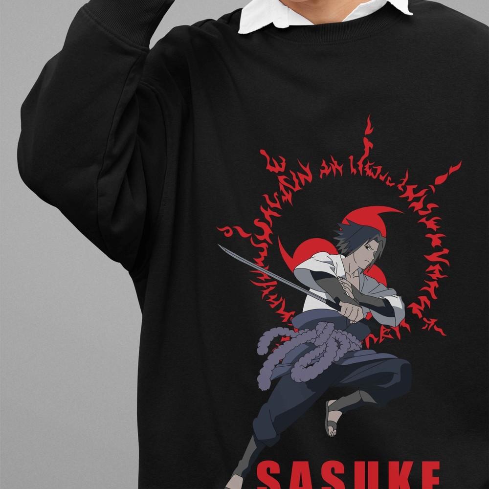

Naruto Anime Sweatshirt Sasuke Sweater Itachi Sweat Kakashi Pain Unisex Pullover 4XL