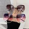 Minimalist Square Designer Sunglasses Women Men Gradient Colorful Sun Glasses Fashion Brand Oculos De Sol UV Protection