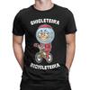 Italian Brainrot Chicleteira Bicicleteira Meme Men T Shirts Awesome Tee Shirt Short Sleeve O Neck T-Shirt Summer Tops