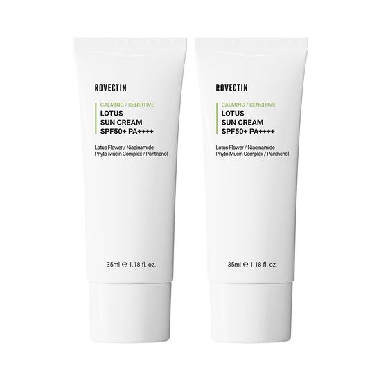 ROVECTIN Calming Lotus Water Sunscreen 35ml 1+1 Promotion
