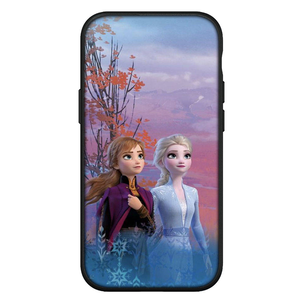 For Samsung Galaxy S24 S23 iPhone 16 15 14 Xiaomi Redmi Note 13 12 11 10 8 Plus 9 Pro Max X XR 14C Phone Case Lovely Elsa Anna Olaf OPPO Huawei Cover