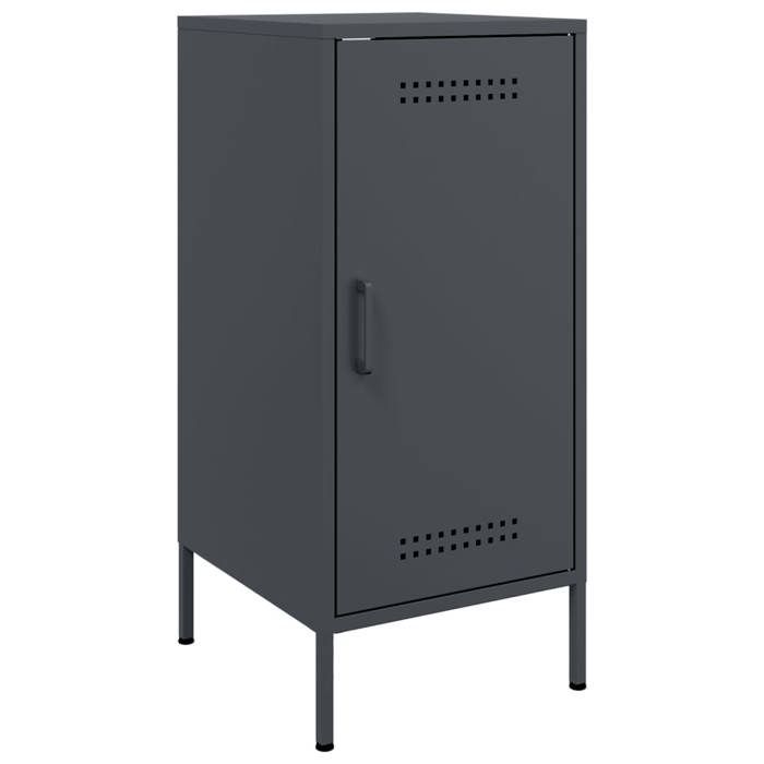 VidaXL Buffet, Cabinet with Legs, Cupboard with Door, Storage Furniture Living Room Bedroom Interior, Anthracite 843016