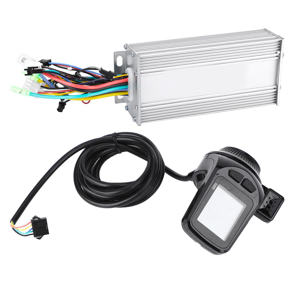 Waterproof LCD Display Panel Electric Bicycle E Bike Scooter Brushless Controller Kit