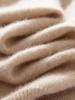 Women's 100% Pure Cashmere Knit Vest - Sleeveless Warm Waistcoat for Autumn/Winter