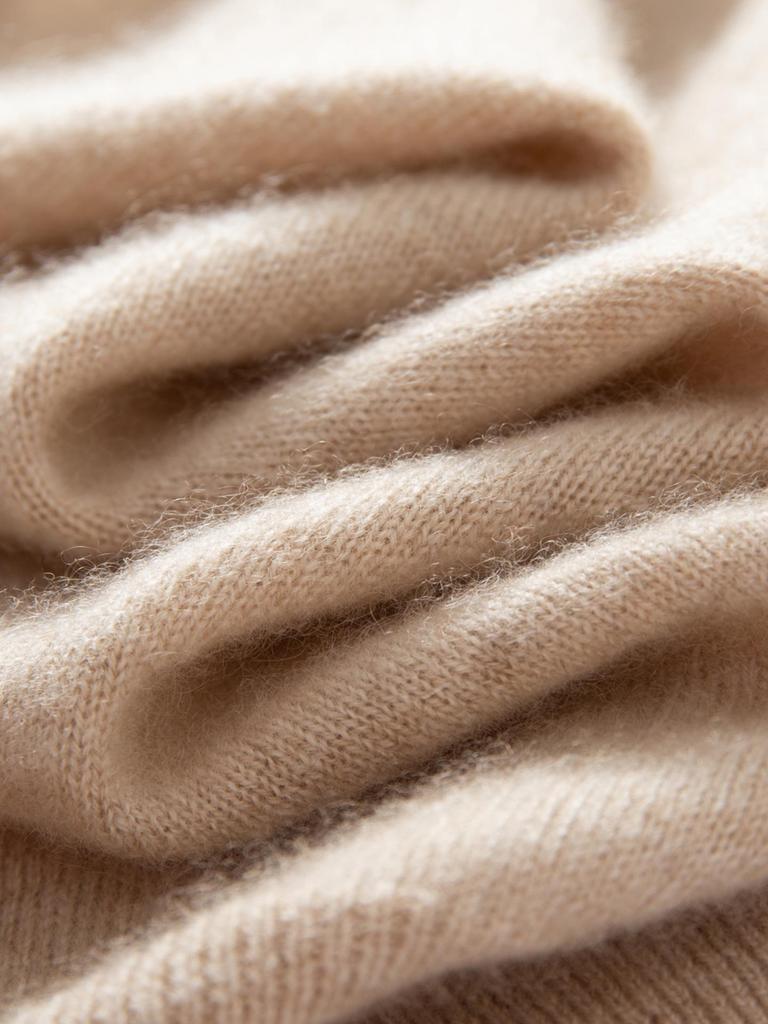 Women's 100% Pure Cashmere Knit Vest - Sleeveless Warm Waistcoat for Autumn/Winter
