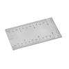 1/2Pcs Woodworking Rulers Compact Design Portable Multifunctional Durable Stainless Square Edged Precision