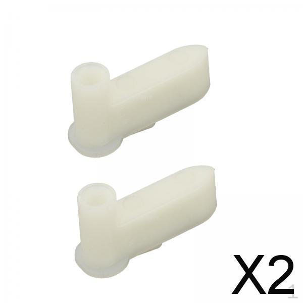 Premium Rubber Start Pawls for 6 and 4 Stroke Marine Engines , White, 2 Pcs