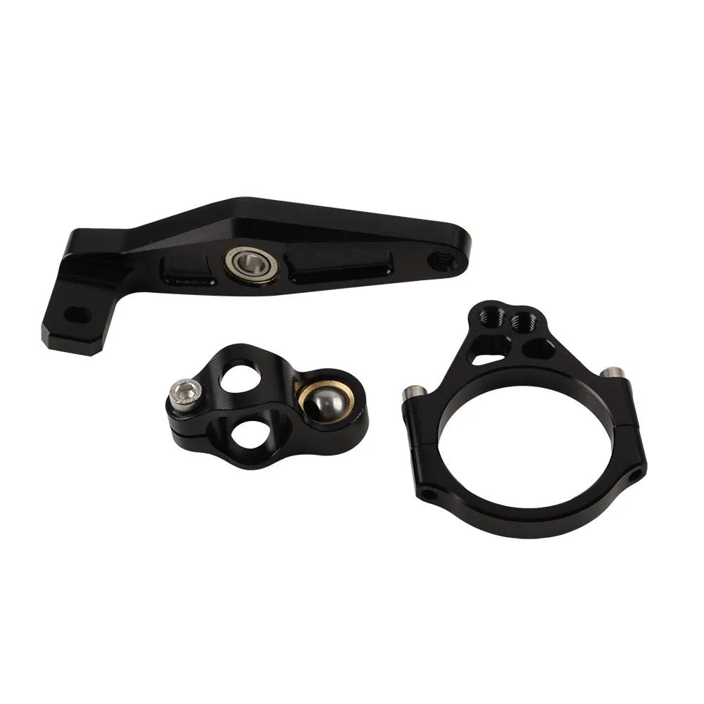 For Yamaha XSR900 XSR 900 2022 2023 2024 Motorcycle Accessories Carbon fiber Steering Damper Stabilizer Support Bracket Kit