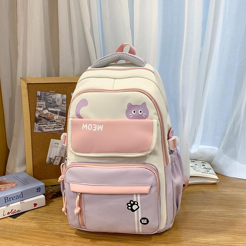 Schoolbag Schoolbag for Female Junior High School Students, High-value Large-capacity Primary School Girls, Backpack for Grades 3 To 6