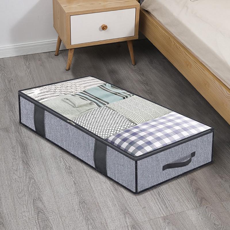 

Нетканые складные сумки для хранения вещей, большая коробка для хранения игрушек, подкроватное одеяло, органайзер для хранения вещей