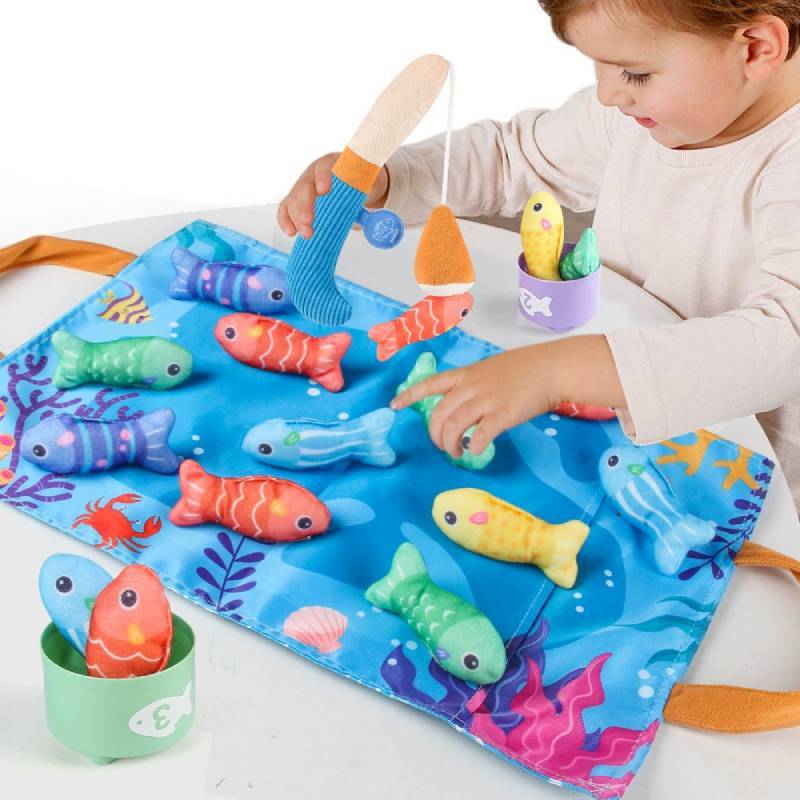 Baby Fabric Book With Water Washable Tearing Tactile Soft Educational Toy For Early Learning Development