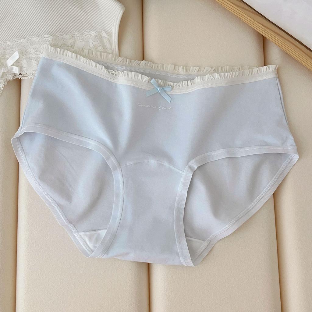 Antibacterial Pure Cotton Pantiesr with A Comfortable Waist and Low Breathability Women’s Panties