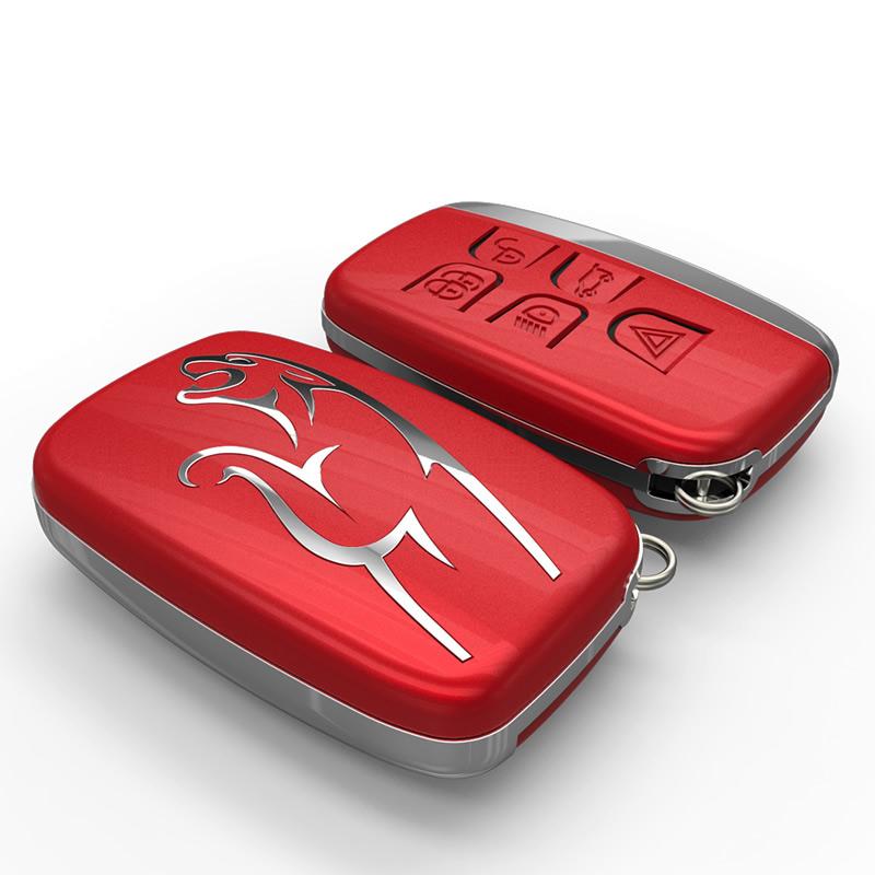 Interior Mouldings Key Shell Case for Jaguar 5 Buttons Smart Remote Car  Key Auto Durable Car-Styling Car Key Covers