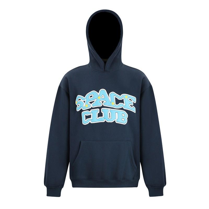 Broken Planet Hoodie Mens Oversized Streetwear Cotton Sweatshirt With Graphic Print 2025