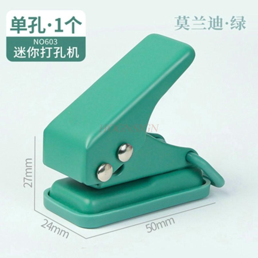 Punching Machine, Loose Leaf Notebook Punching Machine, Office Document Circular Ring Double Hole Punching Machine