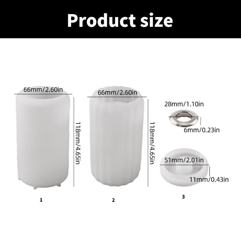 Multipurpose Shape Vase Molds Portable Accessory for Epoxy Resin Creative Art Castes Tools for Florals Arrangements